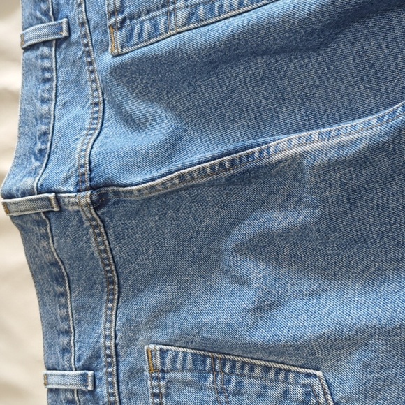 Men Carhartt Jeans Regular Fit Size 46 Light Blue Acid Wash RN# 14806 - Picture 10 of 12